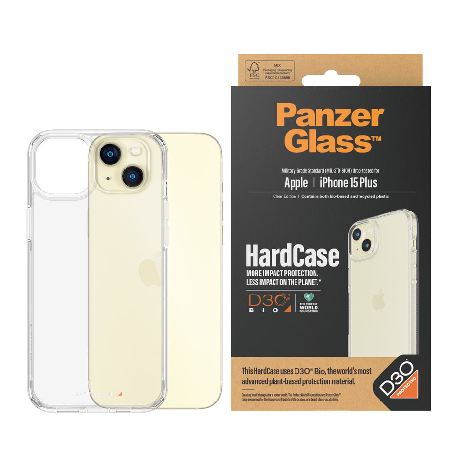 PanzerGlass ® HardCase with D3O® iPhone 15 Plus