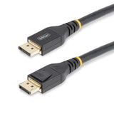 StarTech.com 50ft (15m) VESA-Certified Active DisplayPort 1.4 Cable, DP8K DisplayPort Cable w/HBR3, HDR10, MST, DSC 1.2, HDCP 2.2, 8K 60Hz, 4K 120Hz - DP 1.4 Cable M/M