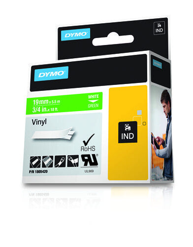 DYMO IND Vinyl Labels