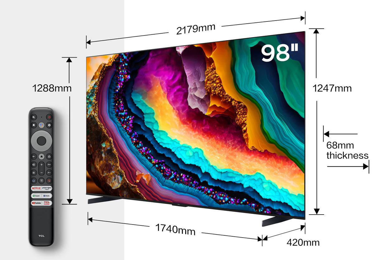 TCL P745 Series 98P745 4K LED Google TV