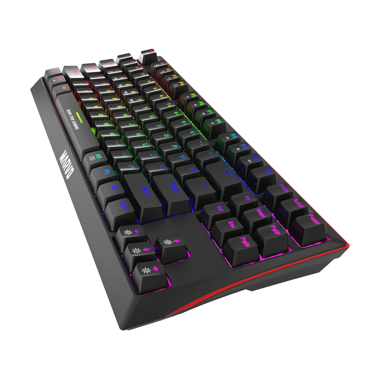 Marvo KG953W-UK keyboard Gaming USB + Bluetooth QWERTY UK English Black