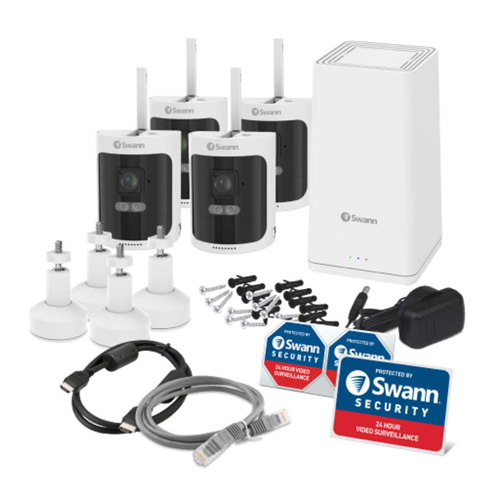 Swann SWNVK-650KH4-EU video surveillance kit Wireless