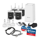 Swann SWNVK-650KH4-EU video surveillance kit Wireless