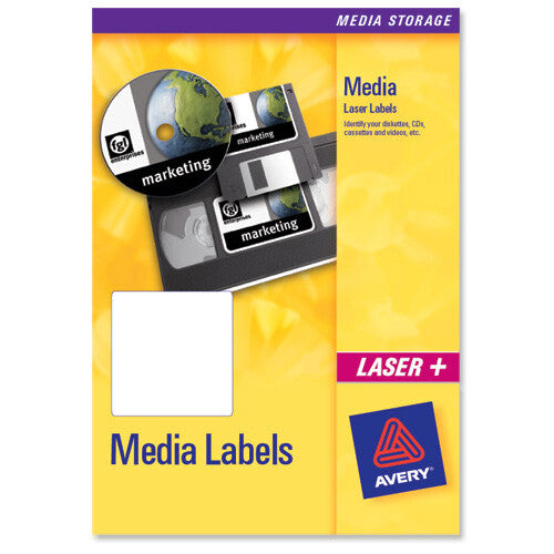 Avery L7666-25 printer label White