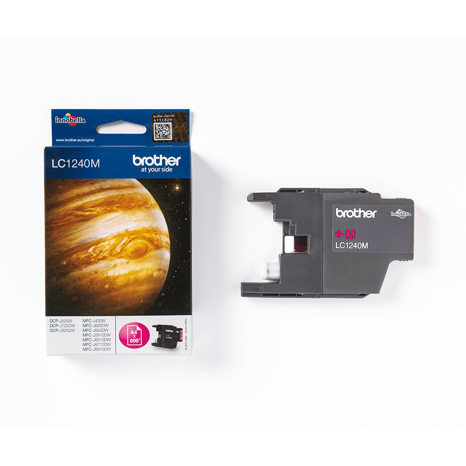 Brother LC-1240M Ink cartridge magenta, 600 pages ISO/IEC 24711 for Brother DCP-J 525/MFC-J 6510