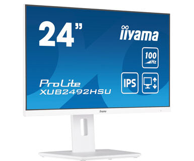 iiyama XUB2492HSU-W6 computer monitor 60.5 cm (23.8") 1920 x 1080 pixels Full HD LED White