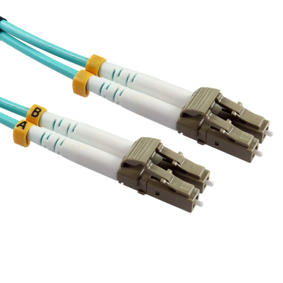 Cables Direct FB3M-LCLC-030D InfiniBand/fibre optic cable 3 m LC Aqua colour