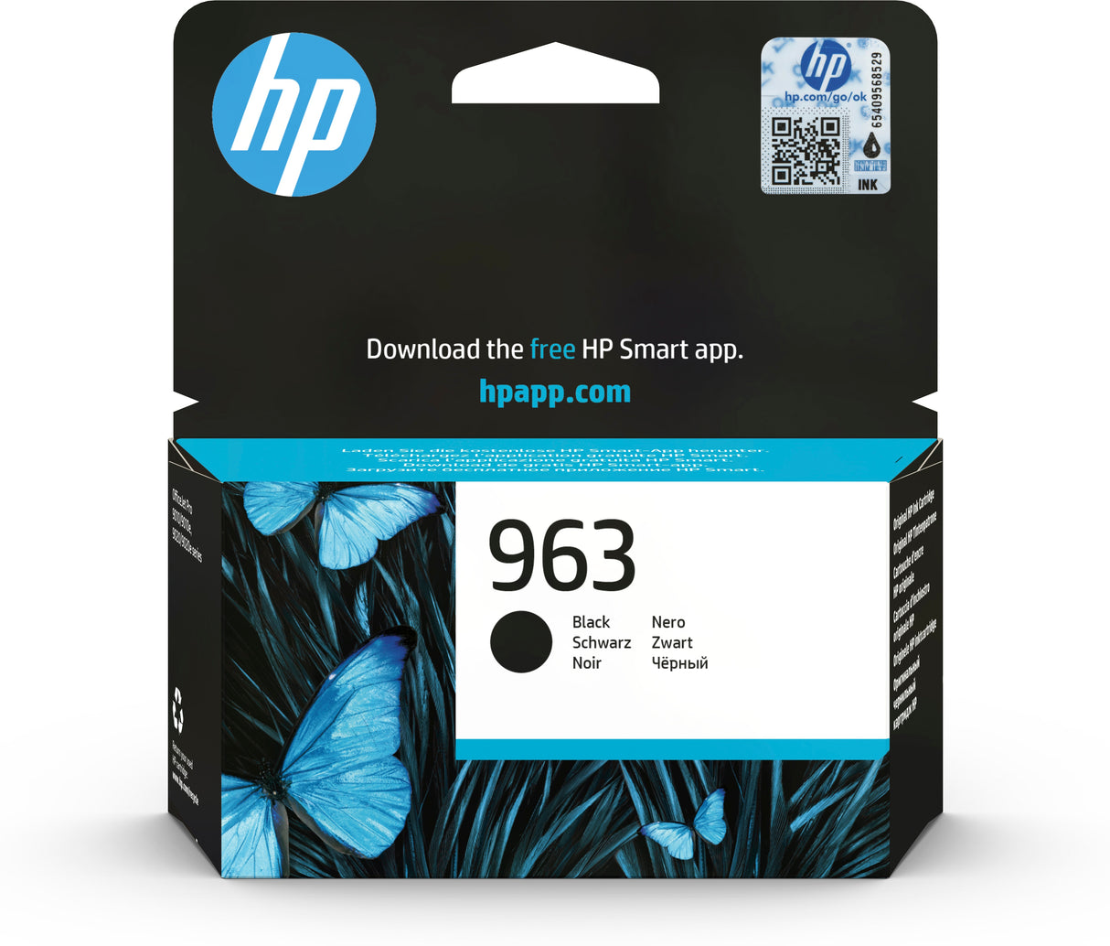 HP 3JA26AE/963 Ink cartridge black, 1K pages 24.09ml for HP OJ Pro 9010/e/9020/9020 e