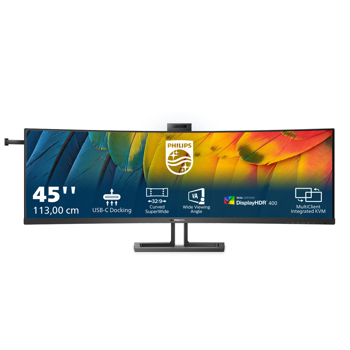 Philips 6000 series 45B1U6900CH/00 LED display 113 cm (44.5") 5120 x 1440 pixels UltraWide Dual Quad HD Black