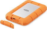 LaCie STMF500400 external solid state drive 500 GB Grey, Orange