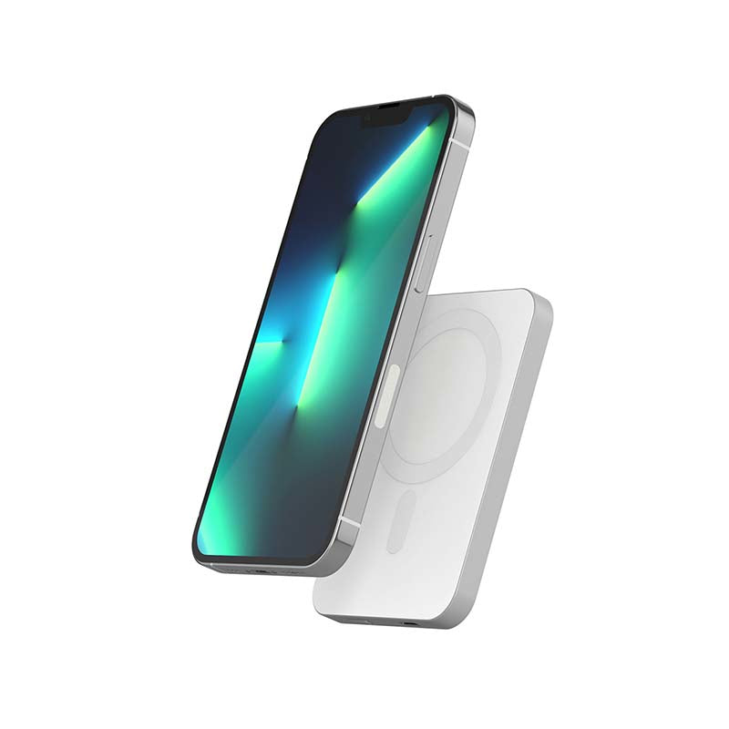 Epico 9915112100056 power bank 5000 mAh Wireless charging White