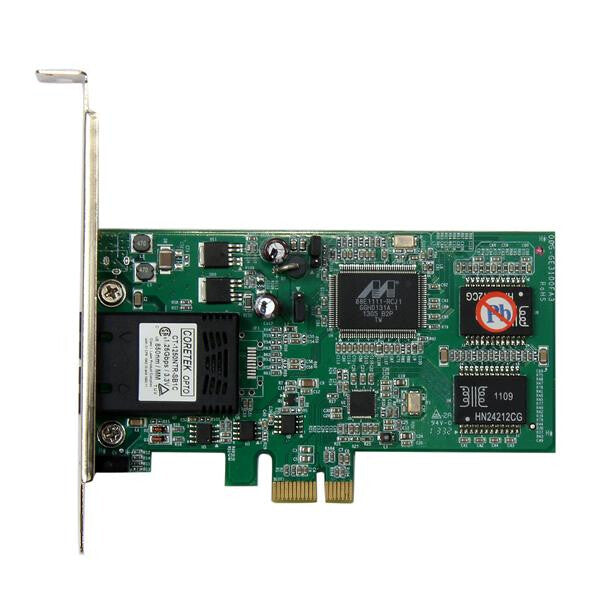 StarTech.com PCI Express (PCIe) Gigabit Ethernet Multimode SC Fiber Network Card Adapter NIC - 550m