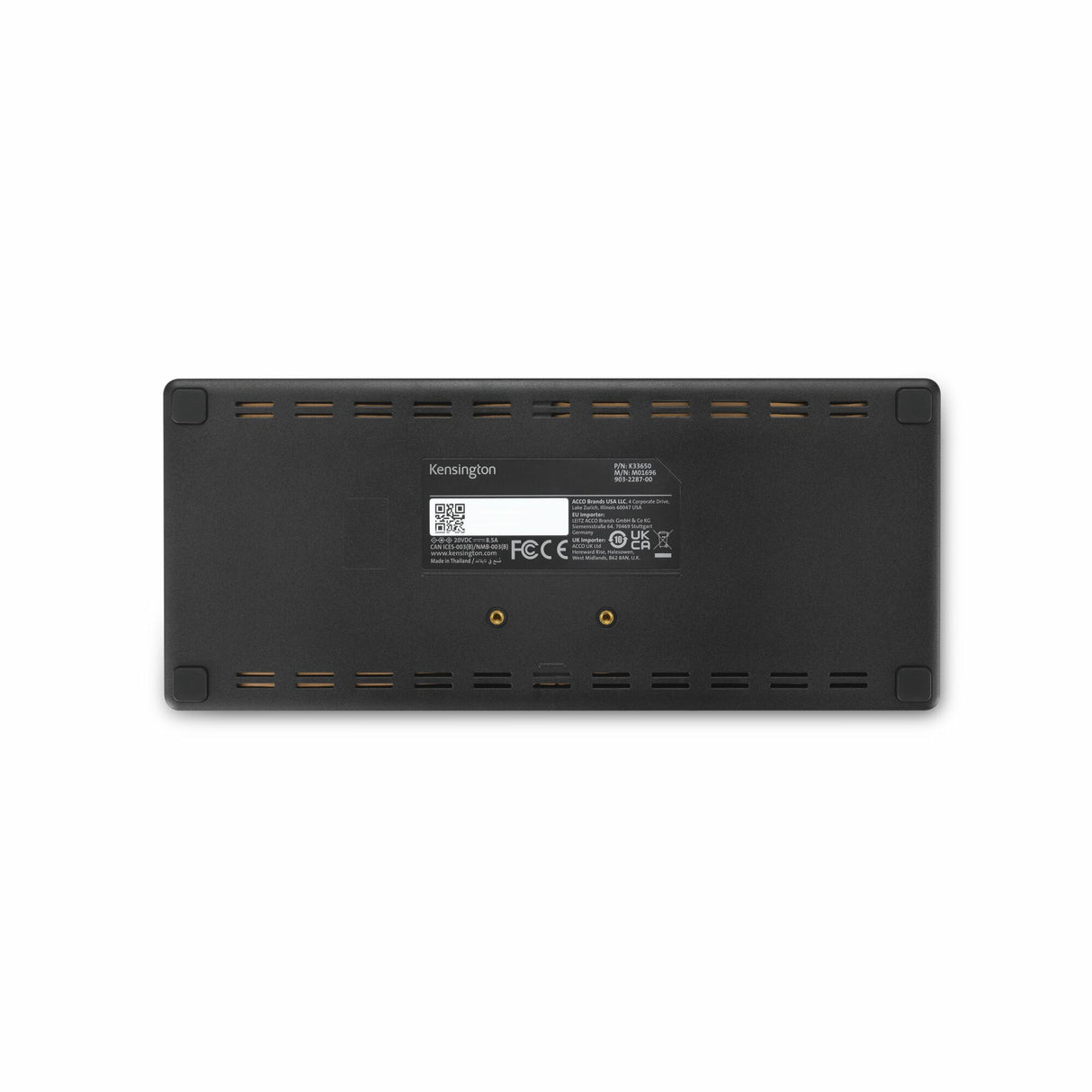 Kensington SD4781P EQ USB-C & USB-A Dual 4K Docking Station