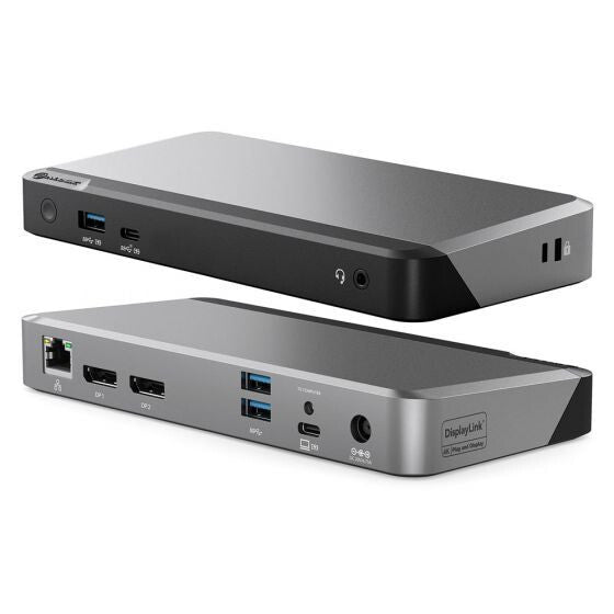 ALOGIC DUPRDX2-100 laptop dock/port replicator Wired USB 3.2 Gen 1 (3.1 Gen 1) Type-C Black, Grey