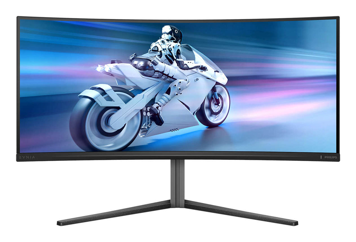 Philips Evnia 34M2C6500/00 computer monitor 86.4 cm (34") 3440 x 1440 pixels Wide Quad HD QDOLED Grey