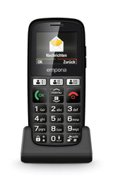 Emporia emporiaHAPPY 70 g Black Entry-level phone