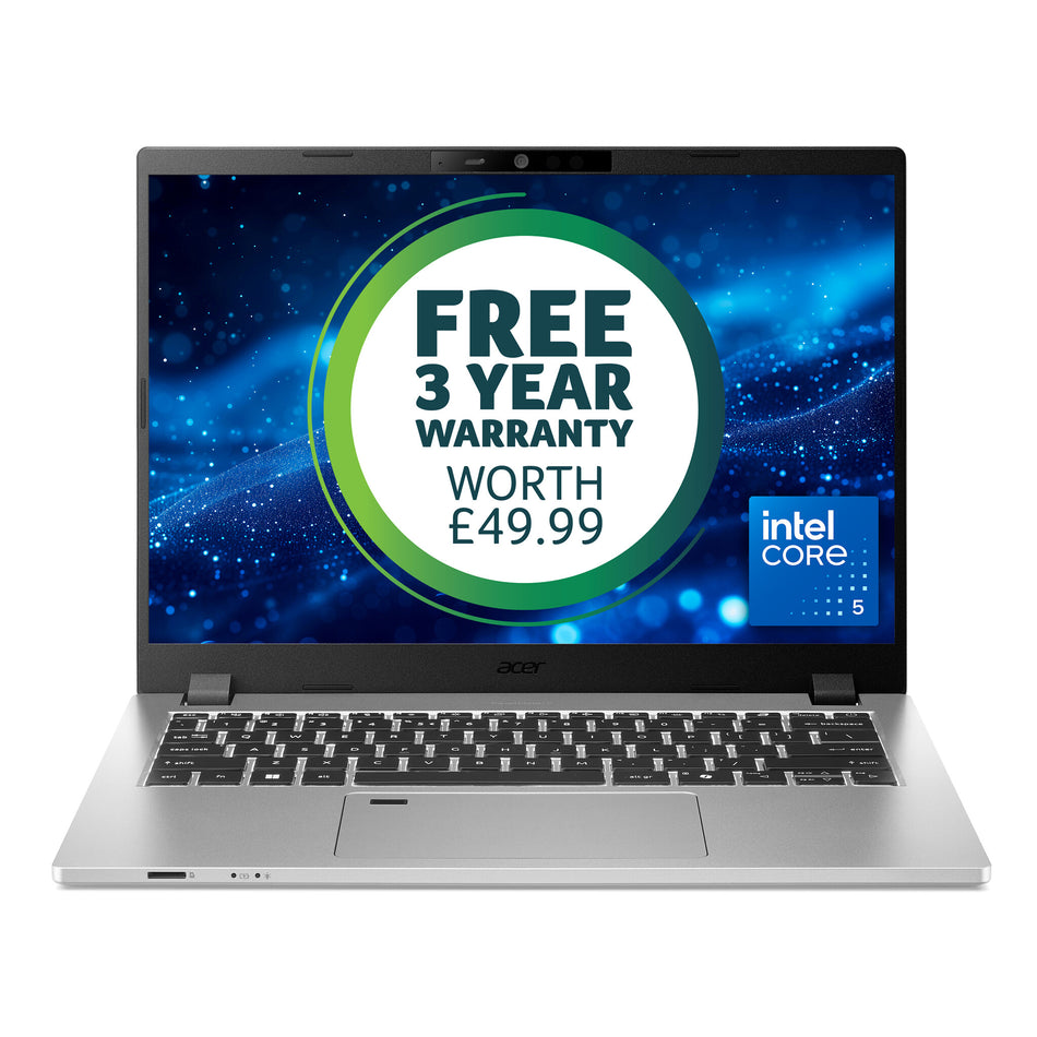 Acer TravelMate P2 14 P214-56-TCO 14" WUXGA Core 5 16GB 512GB W11P Notebook