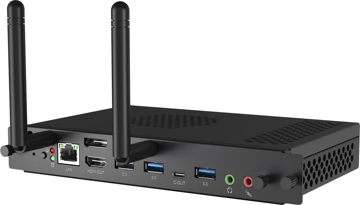 iiyama OPC51204BC-1 PC/workstation Intel® Core™ i5 i5-12450H 8 GB DDR4-SDRAM 256 GB SSD Windows 11 IoT Enterprise Mini PC Black