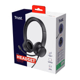 Trust Ayda Headset Wired Head-band Calls/Music Black