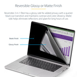 StarTech.com 15-inch MacBook Air 2023 Laptop Privacy Screen, Removable and Reversible Anti-Glare Privacy Filter, Magnetic Laptop Screen Protector w/ 51% Blue Light Reduction