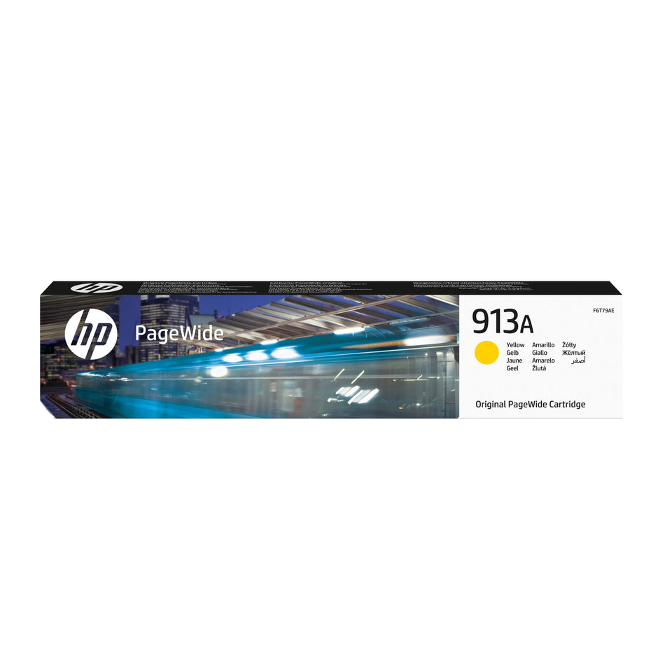 HP 913A Yellow Original PageWide Cartridge