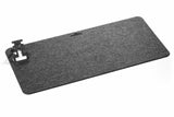 Durable 708158 desk pad PET felt Charcoal