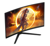 AOC G4 CQ32G4VE computer monitor 81.3 cm (32") 2560 x 1440 pixels Quad HD LCD Black, Grey