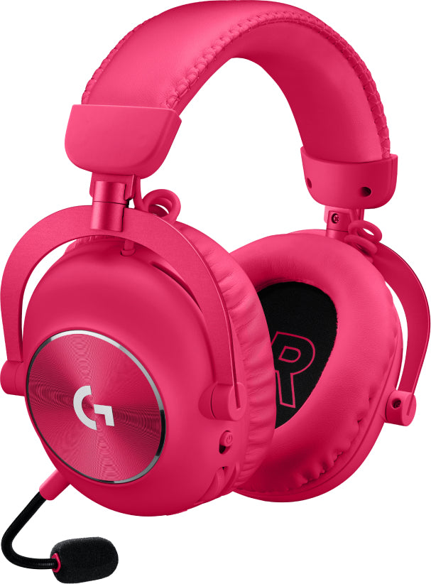 Logitech G PRO X 2 Headset Wired & Wireless Head-band Gaming Bluetooth Magenta