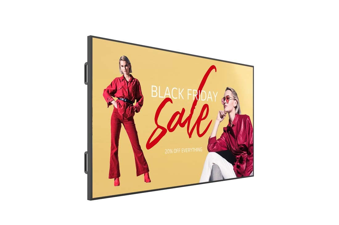 LG 110UM5K-B Signage Display Digital signage flat panel 2.79 m (110") LCD Wi-Fi 500 cd/m² 4K Ultra HD Black WebOS 16/7