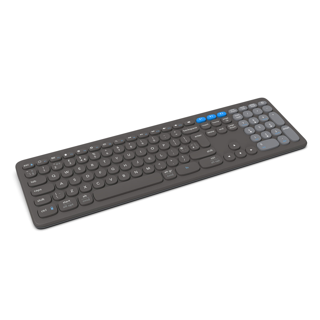 ZAGG Pro 17 keyboard Universal Bluetooth QWERTY UK English Black