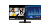 Lenovo ThinkVision P34w-20 LED display 86.7 cm (34.1") 3440 x 1440 pixels Wide Quad HD Black