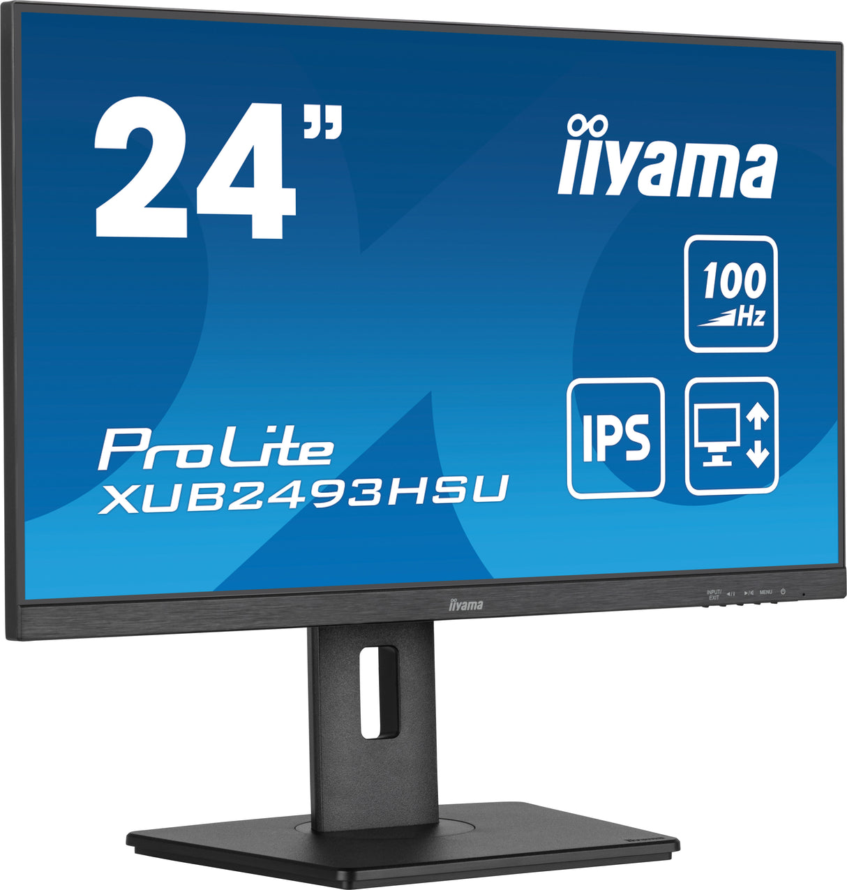 iiyama ProLite computer monitor 60.5 cm (23.8") 1920 x 1080 pixels Full HD LED Black