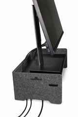 Durable 508158 monitor mount / stand Charcoal Desk