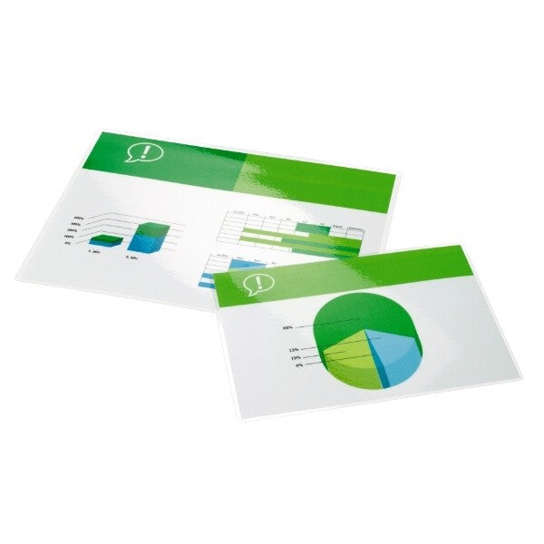 GBC Document Laminating Pouches A4 2x125 Micron Gloss (100)