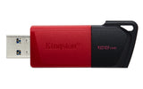 Kingston Technology DataTraveler 128GB USB3.2 Gen1 Exodia M (Black + Red)