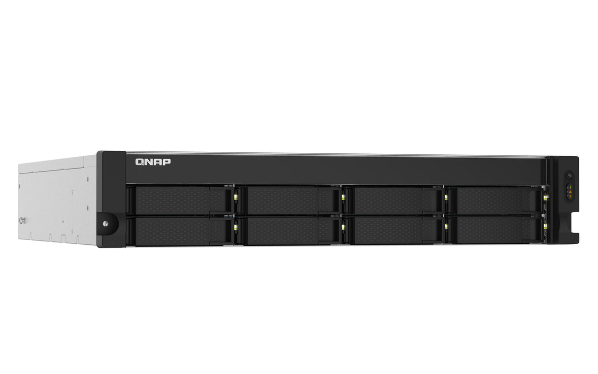 QNAP TS-832PXU-RP NAS Rack (2U) Ethernet LAN Black AL324