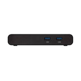 Tripp Lite B003-HC2-DOCK1 2-Port USB-C KVM Dock - 4K HDMI, USB 3.2 Gen 1, USB-A Hub, Remote Selector, 85W PD Charging, Black