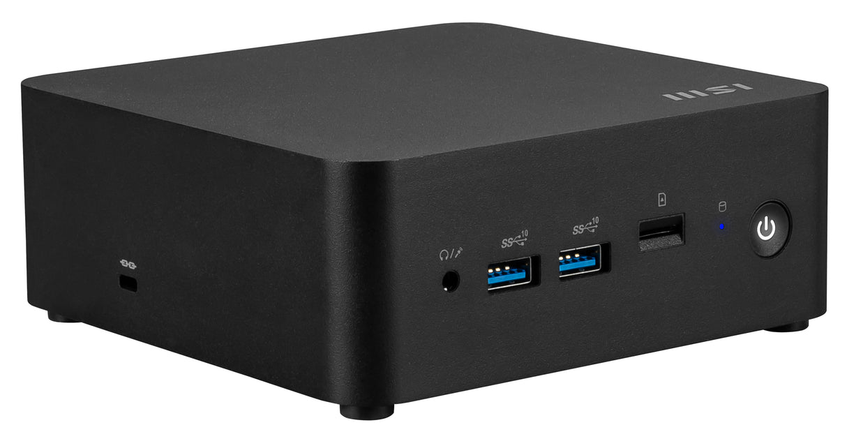 MSI Cubi NUC 1M Intel Core 3 100U (14th Gen) Barebone, NUC, SFF, Mini Computer, HTPC, (NO RAM, NO Storage, NO OS), UHD Graphics/DDR5/Dual ThunderBolt 4/Dual HDMI/Dual LAN/WiFi 6E/BT 5.3/VESA