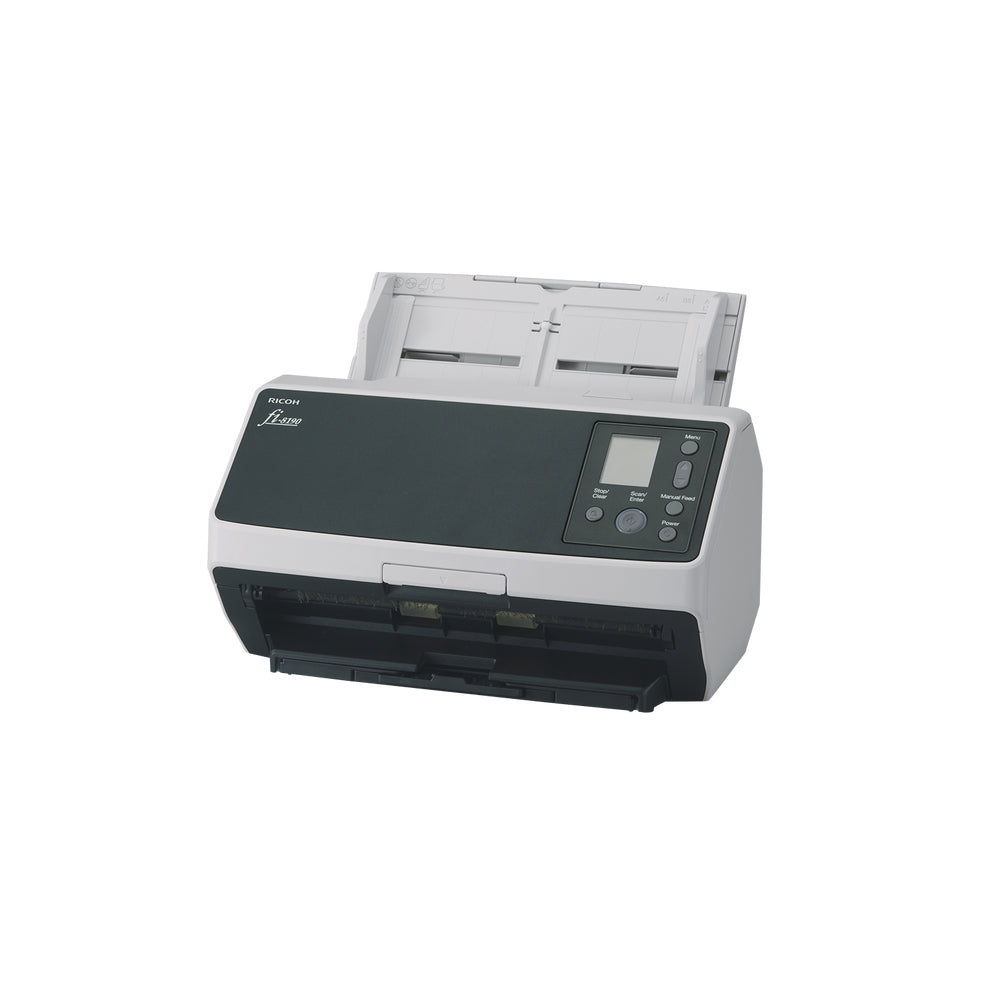 Ricoh fi-8190 ADF + Manual feed scanner 600 x 600 DPI A4 Black, Grey