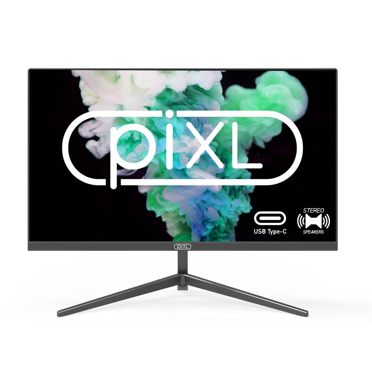 piXL PX24IPUHDS computer monitor 61 cm (24") 1920 x 1080 pixels Full HD LCD Black