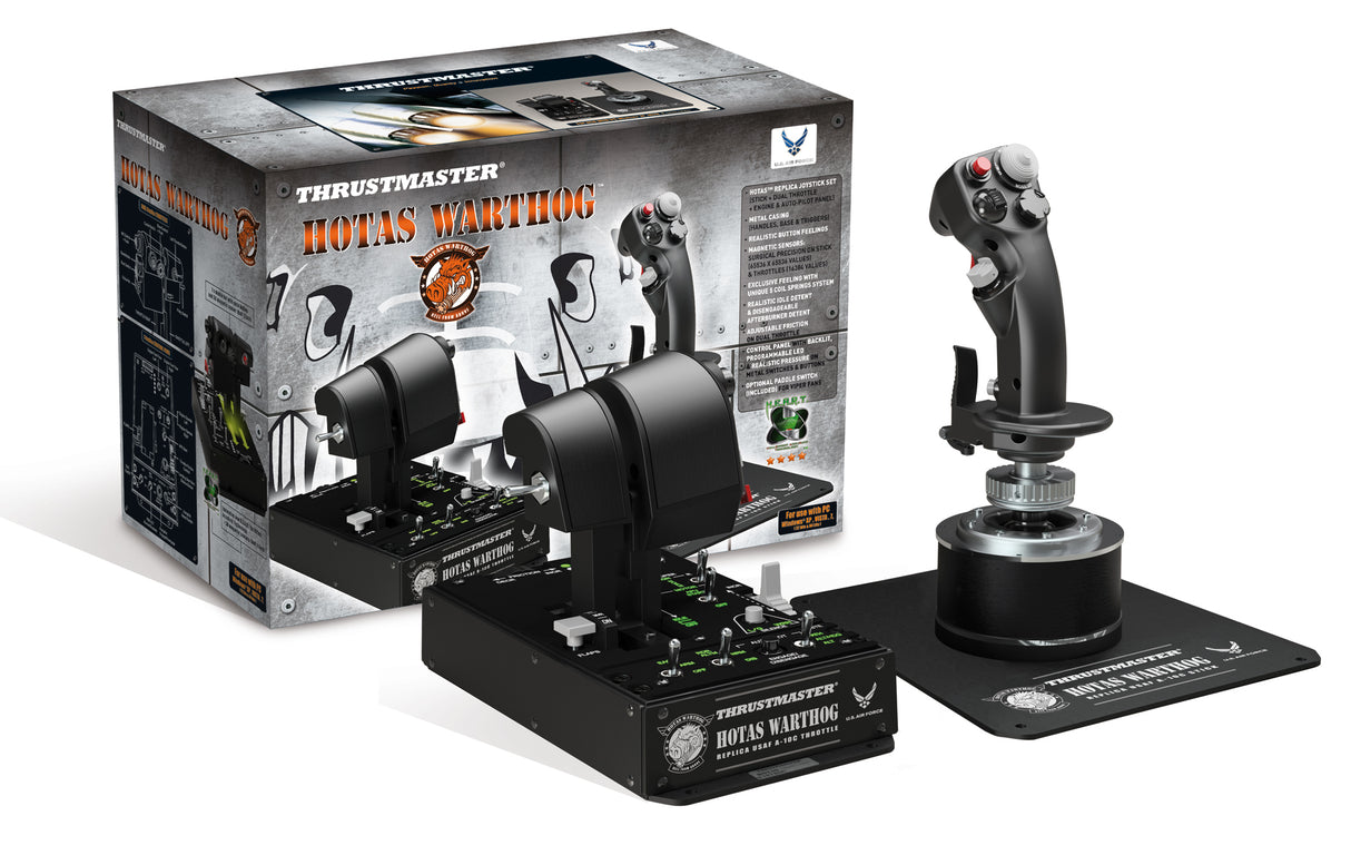 Thrustmaster Hotas Warthog Black Joystick PC, Playstation 3