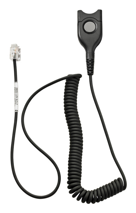 EPOS 1000836 telephone cable Black