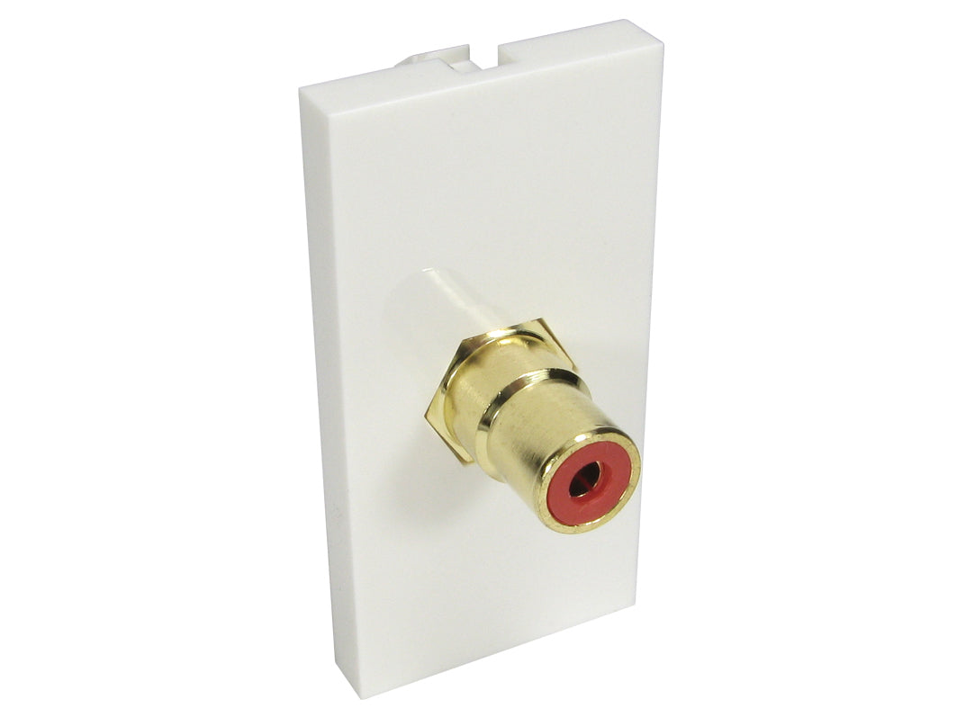 Cables Direct AV-MOD1RCARD socket-outlet RCA White